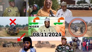 Labaran Hausa 08112024 Sojojin Niger🇳🇪 Sun kama yan Taadda Dayawa idrisa Madaki ya Mika wuya [upl. by Burlie666]