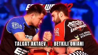 Betkili Oniani vs Talgat Aktaev East vs West 12 Middleweight Match [upl. by Mongeau346]