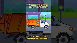 Let’s Clean Up 🚮 Garbage Truck Song 🎶 Fun Nursery Rhymes with Purr Purr 😻 [upl. by Attwood]