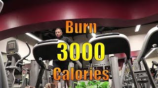 Burn 3000 Calories in one day for weight loss [upl. by Yroger]