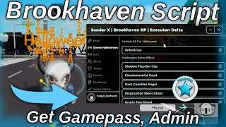 BEST Brookhaven Script  Sander X Hub  Unlock Premium Gamepass Admin  Arceus X Delta Fluxus [upl. by Annyl863]