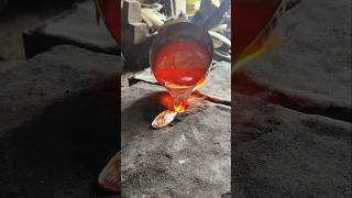 Molten Metal Drops That Will Melt Your Mind trendingshort [upl. by Grenville843]