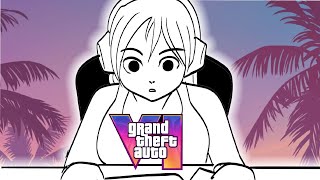 GTA 6 Trailer Reaction short quotanimationquot [upl. by Cl482]