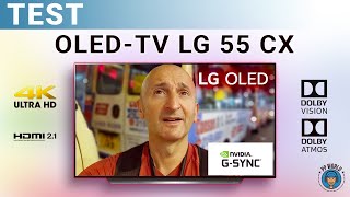 TEST  OLEDTV LG 55CX GAMING NVIDIA HDMI 21 Dolby Vision  Atmos [upl. by Langsdon]