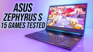 ASUS Zephyrus S Gaming Benchmarks  15 Games Tested [upl. by Wilson]