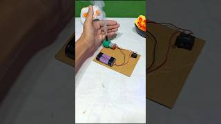 how to make a dc motor smoke machine project youtube shorts diy harishprojects viralshort [upl. by Eletnahs652]