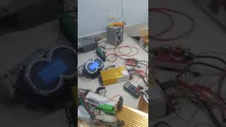 super capacitor with bust control running bldc motor experiment [upl. by Auehsoj]