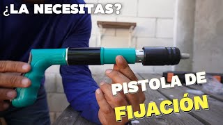 PISTOLA DE FIJACIÓN  USALA CON PRECAUCIÓN  SUPER ECONÓMICA [upl. by Nahtanhoj]