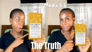 Shocking Truth Medix 55 Vitamin C  Turmeric Brightening Body Lotion Review Exposed [upl. by Molly]