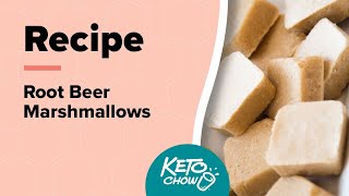 Keto Marshmallows  Low Carb Gluten Free Sugar Free [upl. by Etaner381]