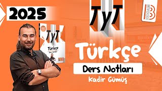 4 TYT Türkçe  Sözcükte Yapı 1 Kök Bilgisi  Kadir GÜMÜŞ  2025 [upl. by Ulrica868]