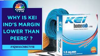 KEI Industries Under Pressure Following Mixed Q1 Results How Does It Compare To Peers  CNBC TV18 [upl. by Garris]