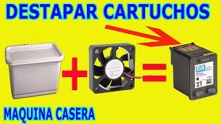 Como destapar cartuchos de impresora en casa How to Clean Blocked Clogged Ink Cartridges [upl. by Roper431]