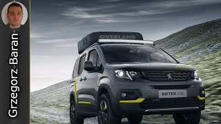 Peugeot Rifter 4x4 Concept  dla poszukiwaczy przygód [upl. by Ulrica996]