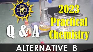 2023 WAEC Chemistry Practical  Alternative B Volumetric Analysis Questions amp Answers [upl. by Ellerehs]