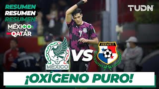 Resumen y goles  México vs Panamá  ELIMINATORIA Qatar 2022  TUDN [upl. by Som412]