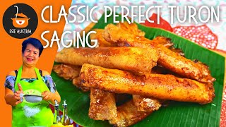 CLASSIC PERFECT TURON SAGING  TURON SAGING  SABA RECIPE [upl. by Watson]