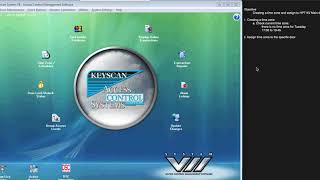 Keyscan Access Control Add schedule [upl. by Adiana]