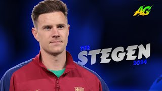 Ter Stegen 2024 ● World Class ● Best Saves amp Pass  HD [upl. by Malsi]