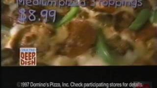 Dominos  Television Commercial  1997 [upl. by Behm]