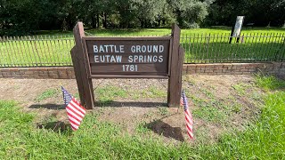 A walk around the battleground at the Battle of Eutaw Springs near Eutawville South Carolina [upl. by Amairam]