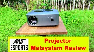 ANT ESPORTS VIEW 611 PROJECTOR MALAYALAM REVIEW [upl. by Nauqed573]