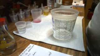 How To Make BioDiesel 3 Making Methoxide [upl. by Tima154]