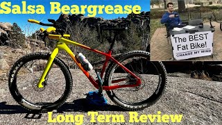 Salsa Beargrease 18 month Review and Mods  Fat Bike [upl. by Nader]