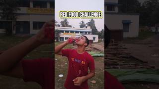 24 HOURS RED FOOD CHALLENGE shorts minivlog foodchallenge viralshorts youtubeshorts food [upl. by Elwira]