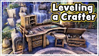 Leveling a Crafter in ESO Tips amp Tricks 🔨 [upl. by Ekenna]