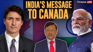 India Canada Row LIVE Trudeau Wrecked CanadaIndia Political Relations Says Outgoing Indian Envoy [upl. by Eikin]