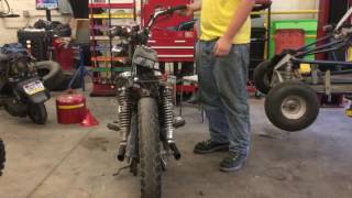 1978 Suzuki GS400 Straight Pipes [upl. by Arahat588]