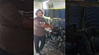 Two wheeler bike mechanic royal enfield royalenfield automobile trending viralvideo video [upl. by Ahsya]