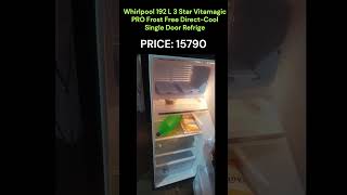 Whirlpool 192 L 3 Star Vitamagic PRO Frost Free DirectCool Single Door Refrigerator [upl. by Aniehs]