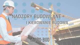 Nadzory budowlane Łódź ProBud Bartosz Sękalski [upl. by Carie]