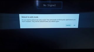 JVC TV Safe Mode [upl. by Idnod]