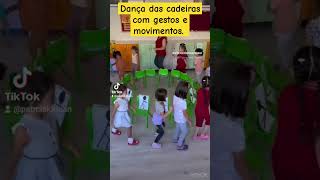 Dança das cadeiras com gestos e movimentos [upl. by Nezah]