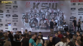 Oficjalna ceremonia ważenia KSW 39 Colosseum [upl. by Htomit]