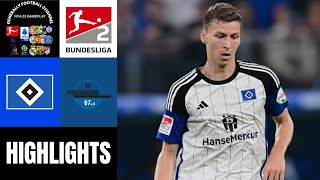 Hamburger SV vs SC Paderborn 16Spieltag Bundesliga 2 Highlights [upl. by Emina]