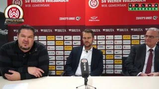 Pressekonferenz zum 2 SVWWWeihnachtsspiel [upl. by Ilram]