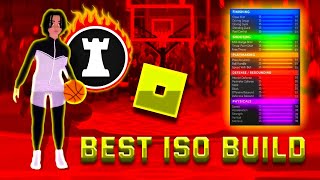 New BEST BIG build in hoops life hoops hoopslife basketball roblox [upl. by Maurits913]