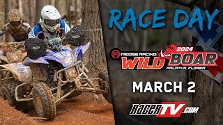 2024 GNCC Racing Live  Round 2  Wild Boar ATVs [upl. by Ardaid]