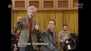 Krystian Zimerman Masterclass in Katowice Excerpt [upl. by Nadeau]