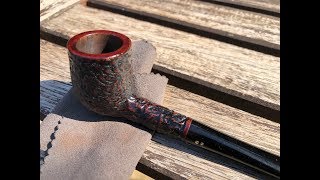 Ep42  How to create a contrast stain on a rusticated pipe [upl. by Tnilf]