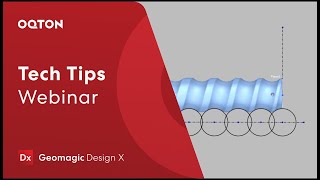 Geomagic Tech Tips – Accurately Reverse Engineer Threads with Design X [upl. by Vitia89]