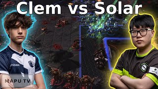 INSANE Series  Clem vs Solar  Bo5  StarCraft 2 [upl. by Itsrejk575]