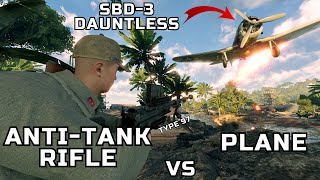 Antitank rifle vs plane  Enlisted [upl. by Lleznov]