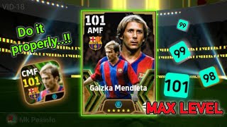 Gaizka Mendieta 101 Max level training guide in efootball  efootball 2025 update🔥 [upl. by Ellwood447]