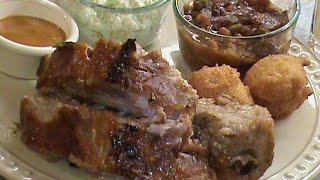 Super Tender BBQ Ribs  Complete Meal [upl. by Nitsa]