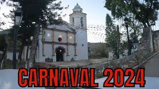 FESTEJO 🥳DEL CARNAVAL EN ⛰️ATLAMAJALCINGO DEL MONTE GRO⛰️ 11 de febrero del 2024 [upl. by Antsirhc]